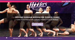 Desktop Screenshot of hoofersperformingarts.com